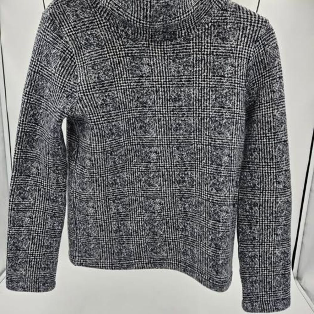 J.Crew XS Glen Plaid Turtleneck Sweater